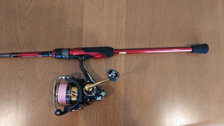 Daiwa 月下美人　ロッドリールセット　76l-T  lt mx 2000s