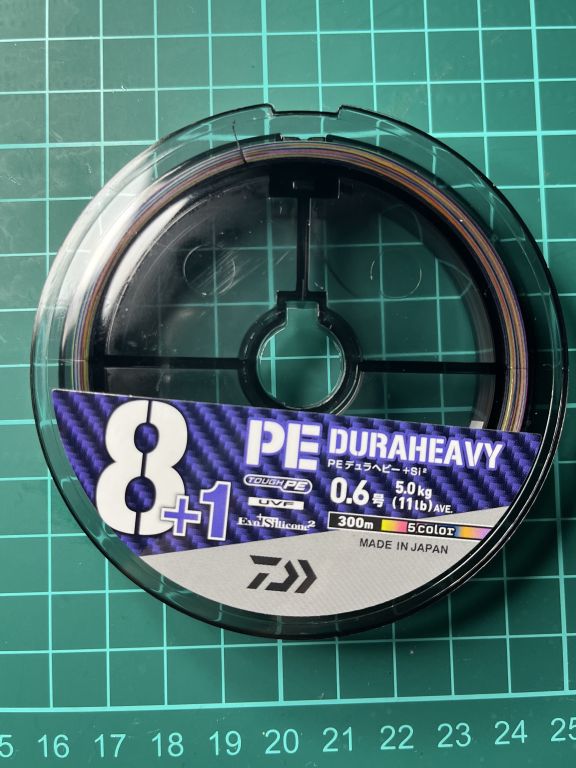 月下美人 UVF PEデュラヘビー×8＋1＋Si2 5C 300m 0.6号